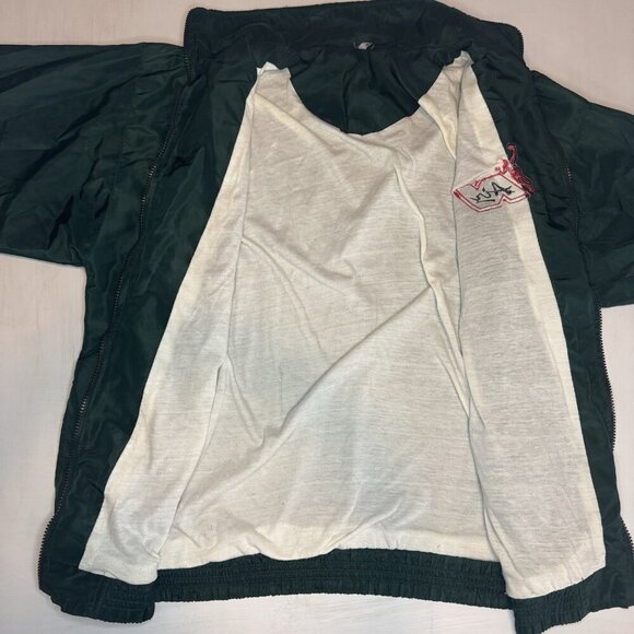 Ultra Rare Vintage 80s 90s Nike Air Jacket Windbreaker Embroidered Green - Picture 5 of 9